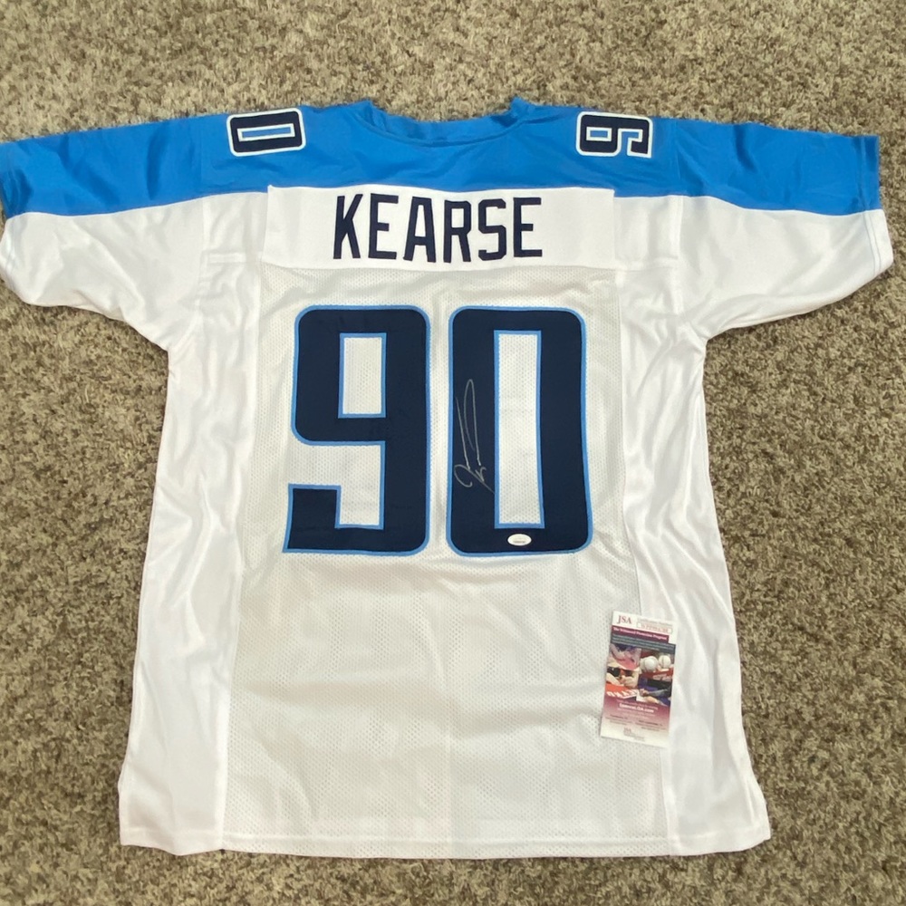 Signed Jevon Kearse Jersey. JSA Certified.